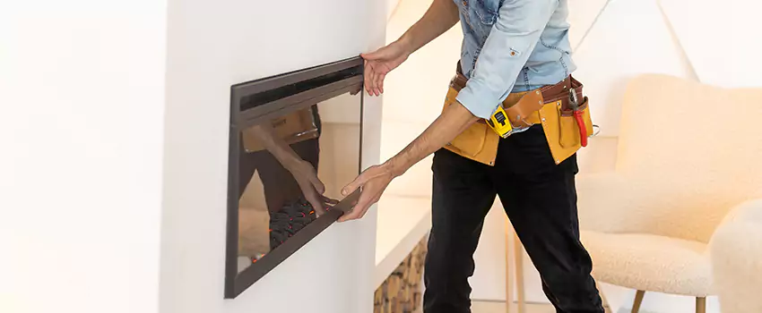 Metal Fireplace Installation in Granite City, Illinois