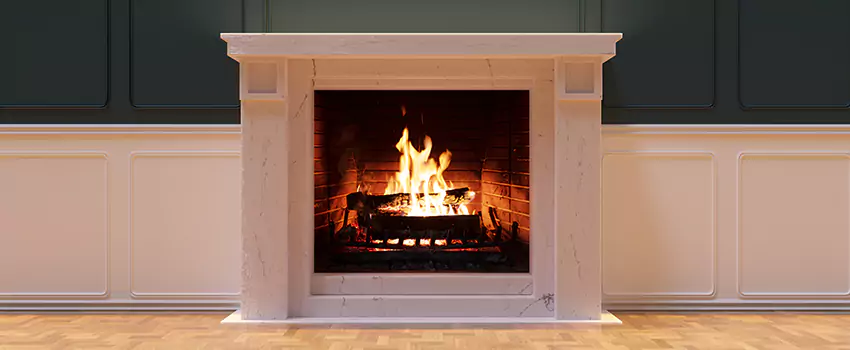 Open Flame Wood-Burning Fireplace Installation Services in Granite City, Illinois
